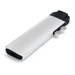 Satechi Type-C Pro Hub With Ethernet & 4K HDMI argento