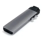 Satechi Type-C Pro Hub With Ethernet & 4K HDMI Space grigio