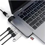 Satechi Type-C Pro Hub With Ethernet & 4K HDMI Space grigio