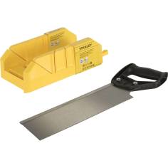 Stanley 19-800 Gehrungslade Kunststoff mit Rückensäge 2