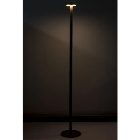 Sompex BORO ruggine lampada da terra a batt.