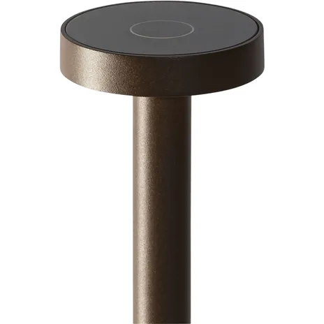 Sompex BORO ruggine lampada da terra a batt.