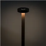 Sompex BORO ruggine lampada da terra a batt.