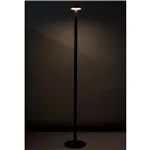 Sompex BORO nero lampada da terra a batt.