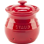 Staub Knoblauch Aufbewahrung 11 cm kirschrot