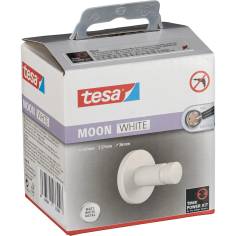 Tesa Moon Handtuchhaken 40573 weiß matt