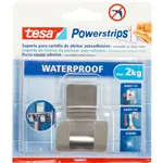 Tesa Powerstrips Rasiererhalter 59709 Waterproof Zoom Metall