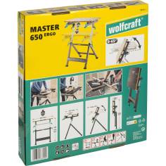 Wolfcraft MASTER 650 ERGO Arbeits- und Spanntisch 2