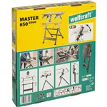 Wolfcraft MASTER 650 ERGO Arbeits- und Spanntisch