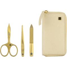 Zwilling Maniküre Pediküre Set 3tlg. mit Nagelschere, Leder