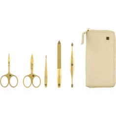 Zwilling Maniküre Pediküre Set 5tlg. mit Nagelschere, Leder