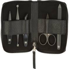Zwilling Maniküre-Etui Leder 5tlg. schwarz 2