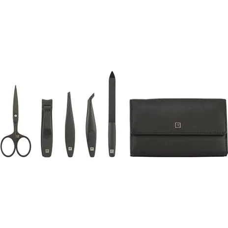 Zwilling Maniküre-Set Leder 5tlg. schwarz