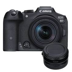 Canon EOS R7 + RF-S 18-150/3,5-6,3 IS STM + anello adatt. EF-EOS R