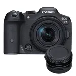 Canon EOS R7 + RF-S 18-150/3,5-6,3 IS STM + anello adatt. EF-EOS R