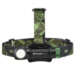 GP torcia frontale multifunz. 600 Lumen+18650  260GPACTCH35000
