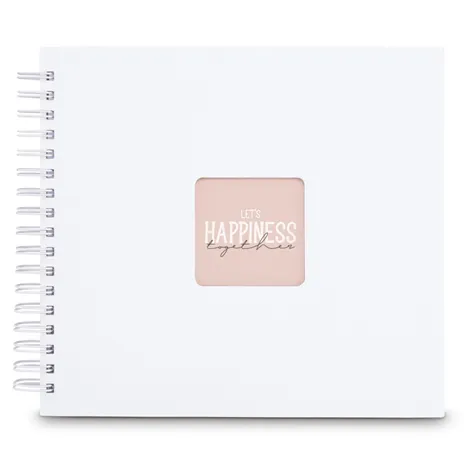 Hama  Fine Art  spirale bianco 28x24 50 pagine bianche  9843