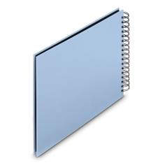 Hama  Fine Art  spirale Lagune 28x24 50 pagine nere        9864 2