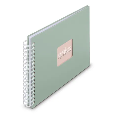 Hama  Fine Art  spirale salvia 28x24 50 pagine bianche  9867