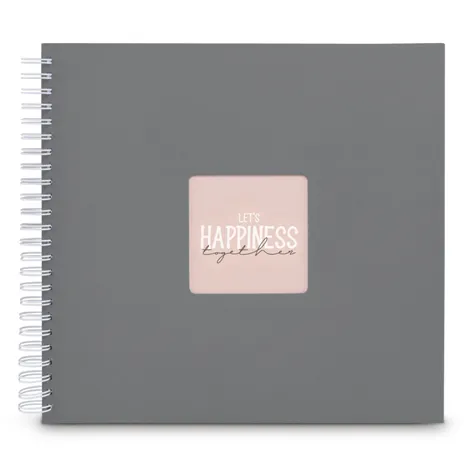 Hama  Fine Art  spirale grigio 36x32 50 pagine bianche  9838