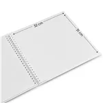 Hama  Fine Art  spirale Terra 36x32 50 pagine bianche  9856