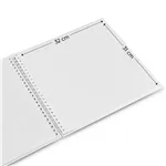 Hama  Fine Art  spirale salvia 36x32 50 pagine bianche  9868