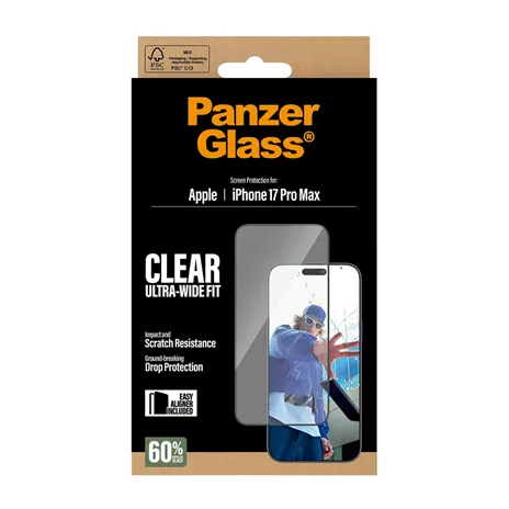 PanzerGlass iP 17 Pro Max UWF EasyAligner