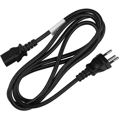 NN Netzkabel Schweiz Typ J auf C13 1,8m schwarz