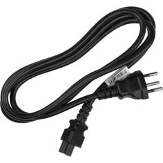 NN Netzkabel Schweiz Typ auf C5 1,8m schwarz