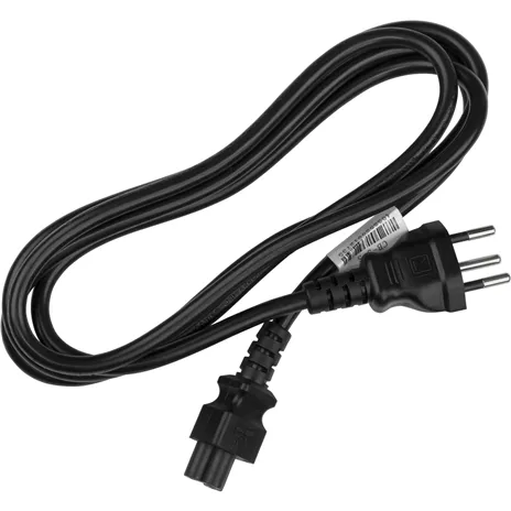 NN Netzkabel Schweiz Typ auf C5 1,8m schwarz