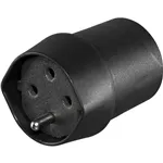 NN Fixadapter Schweiz Typ 23 schwarz 163/802 sw