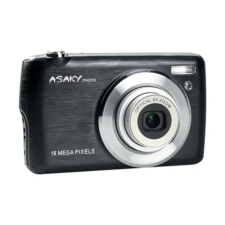 Asaki S-8 Photo Digital slim camera black