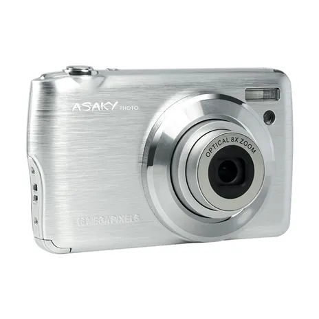 Asaki S-8 Photo Digital slim camera silver