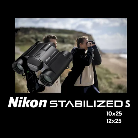 Nikon binocolo Stabilized 12x25 S (Nital)