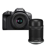 Canon EOS R100 + RF-S 18-45 IS STM + RF-S 55-210 IS STM
