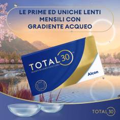 Alcon Total 30  3 lenti  BC 8.4  -0,50 2