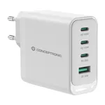 Conceptronic ALTHEA22W100 4-Port 100W GaN USB PD Charger
