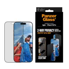 PanzerGlass Privacy BK Rahmen iP 17 UWF Fastfit 2