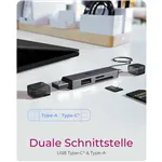 ICY BOX IB-CR203-CU3 3-in-1 USB 3.2 Gen 1 lettore schede