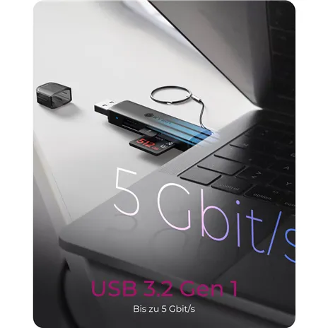 ICY BOX IB-CR203-CU3 3-in-1 USB 3.2 Gen 1 lettore schede