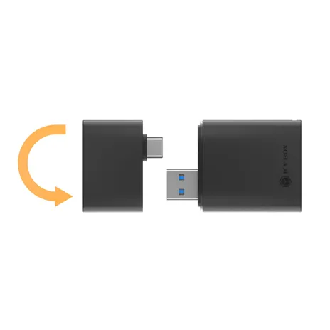 ICY BOX IB-CR204-CU3 2-in-1 USB 3.2 Gen 1 lettore schede