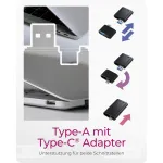 ICY BOX IB-CR204-CU3 2-in-1 USB 3.2 Gen 1 lettore schede