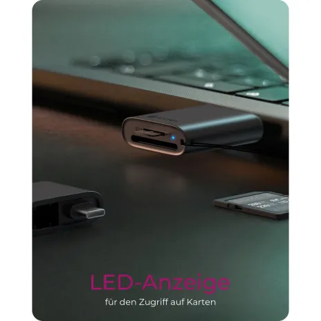 ICY BOX IB-CR204-CU3 2-in-1 USB 3.2 Gen 1 lettore schede