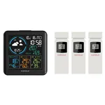 KIENZLE Radio DCF Weather Station with 3 outdoor sensors