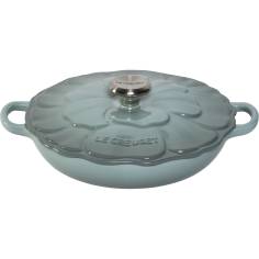 Le Creuset Gourmet-Profitopf Blume 26 cm sea salt