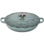 Le Creuset Gourmet-Profitopf Blume 26 cm sea salt
