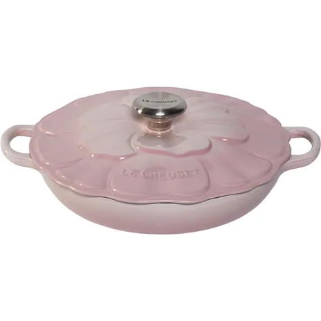 Le Creuset Gourmet-Profitopf Blume 26 cm shell pink