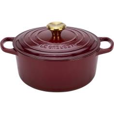 Le Creuset Signature casseruola rotondo 24 cm rosso
