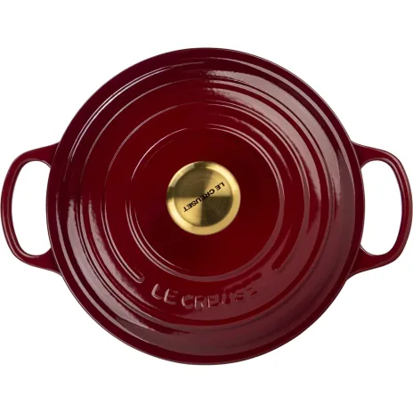 Le Creuset Signature casseruola rotondo 24 cm rosso