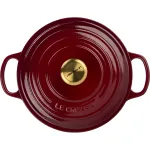 Le Creuset Signature casseruola rotondo 24 cm rosso